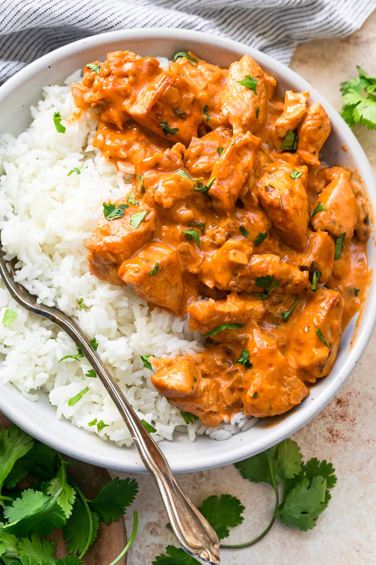 GF DF Coconut Chicken Rice Bowl