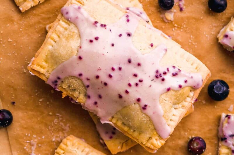 Gluten Free Blueberry Pop Tarts