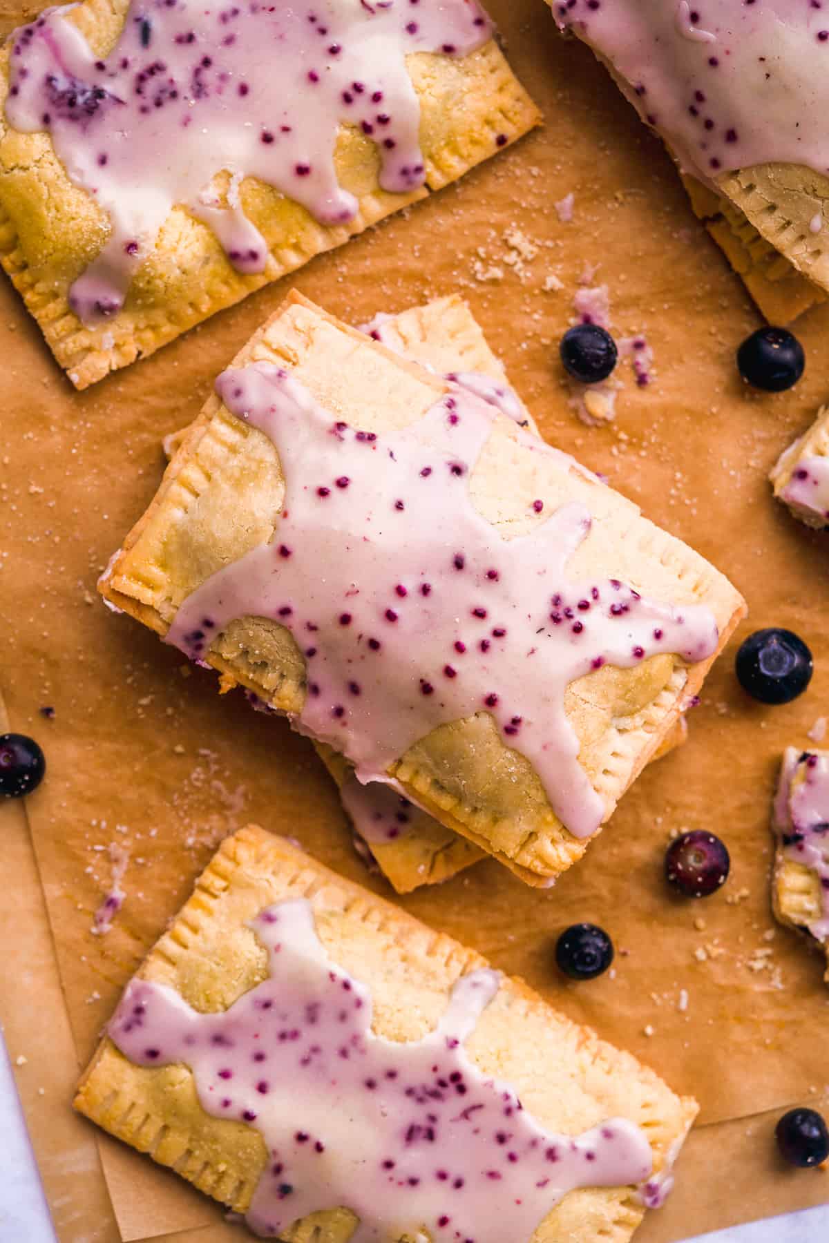 GF Blueberry Pop Tarts