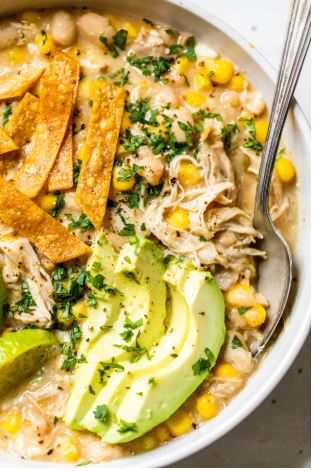 GF DF White Chicken Chili