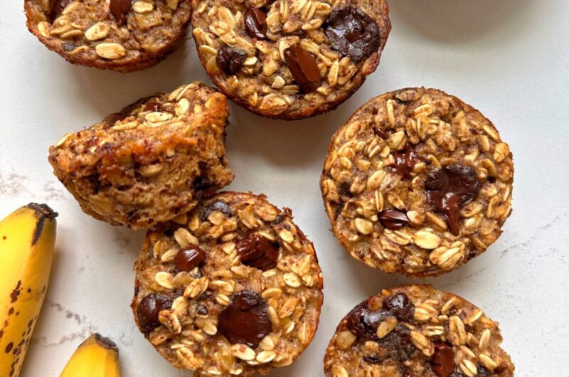 Baked Oatmeal Cups (dairy-free gluten-free)